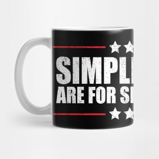 Simple Carbs Are For Simple People LOSE WEIGHT Mug